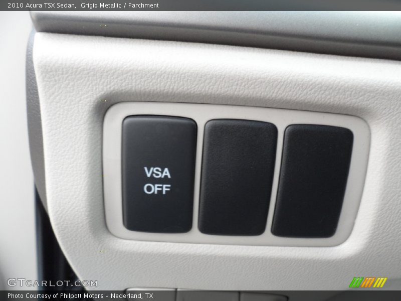 Grigio Metallic / Parchment 2010 Acura TSX Sedan