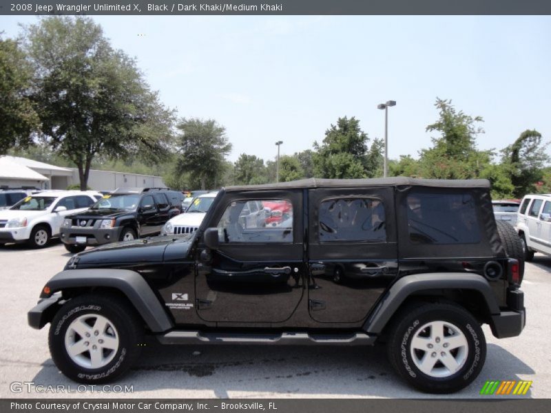  2008 Wrangler Unlimited X Black