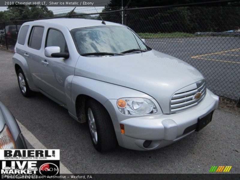 Silver Ice Metallic / Ebony 2010 Chevrolet HHR LT