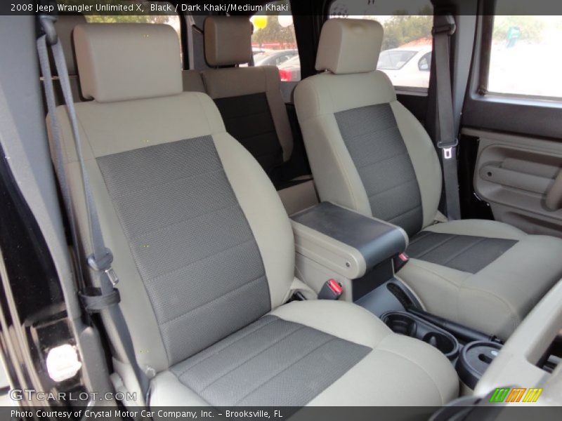  2008 Wrangler Unlimited X Dark Khaki/Medium Khaki Interior