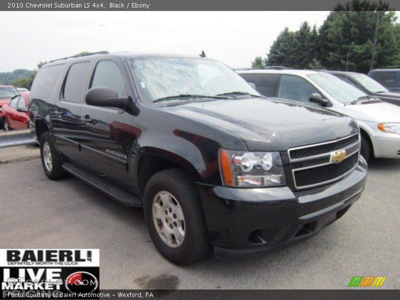 Black / Ebony 2010 Chevrolet Suburban LS 4x4