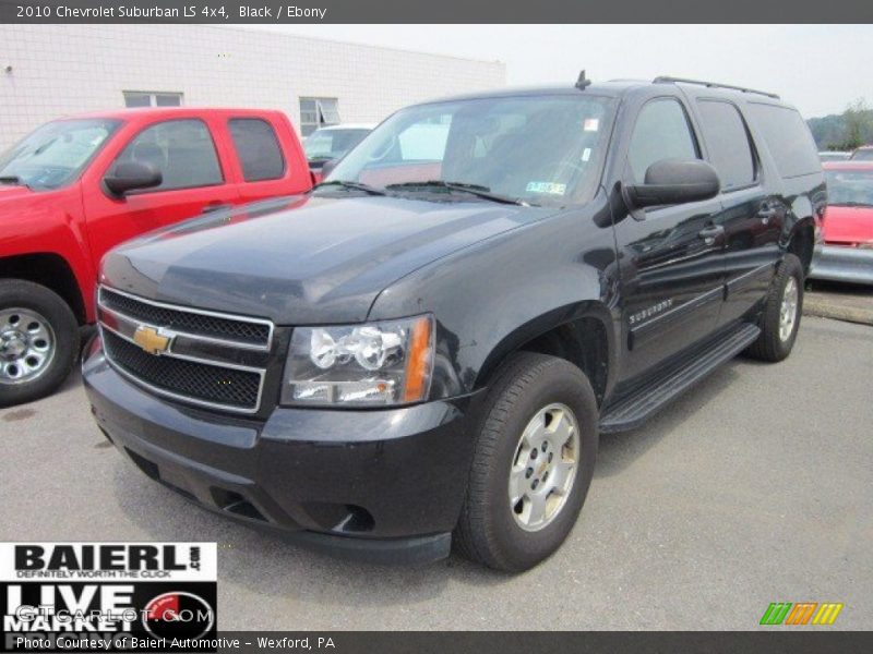 Black / Ebony 2010 Chevrolet Suburban LS 4x4