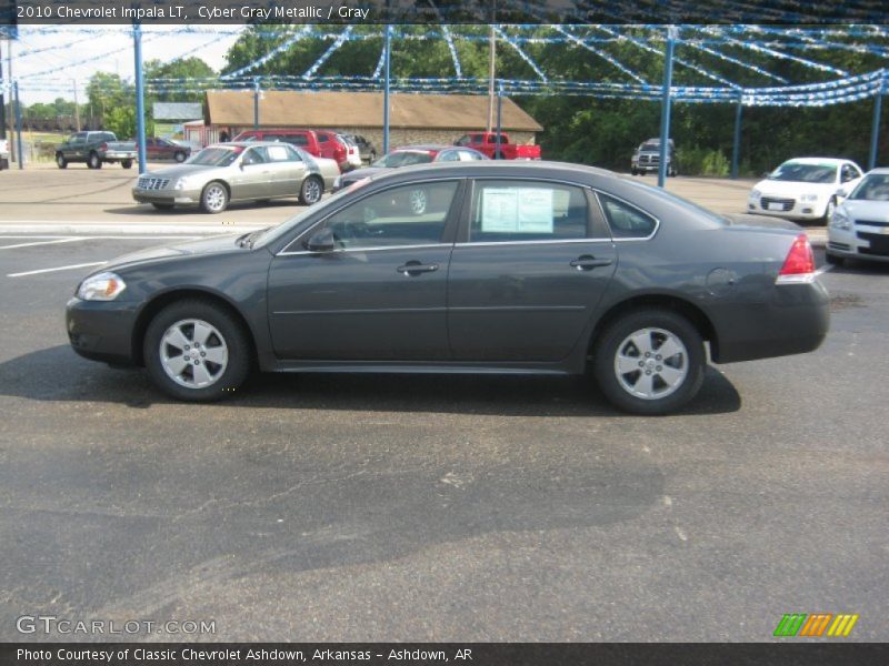 Cyber Gray Metallic / Gray 2010 Chevrolet Impala LT