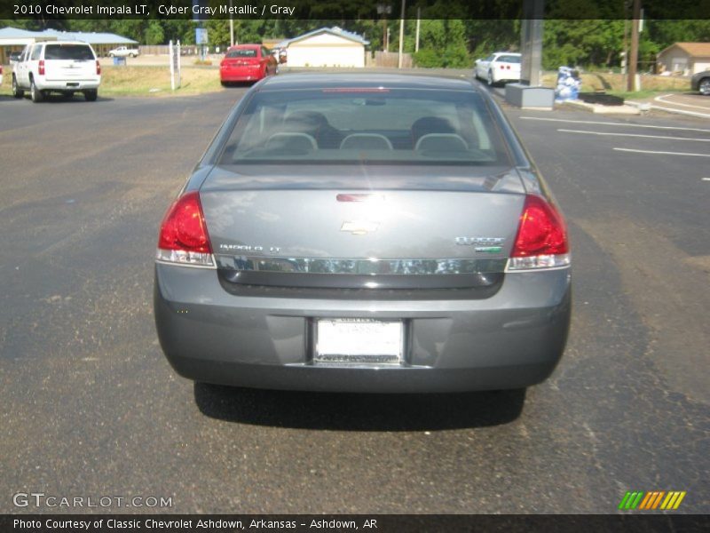 Cyber Gray Metallic / Gray 2010 Chevrolet Impala LT