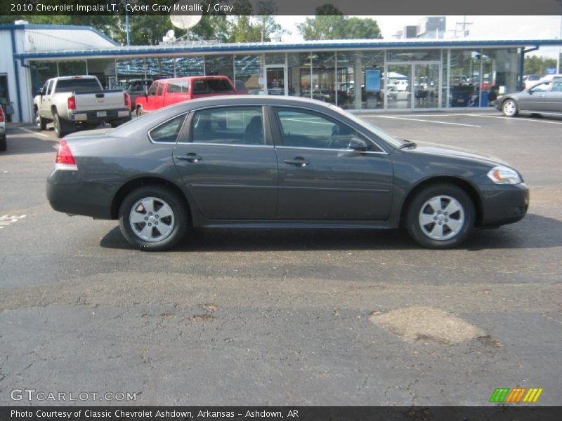 Cyber Gray Metallic / Gray 2010 Chevrolet Impala LT