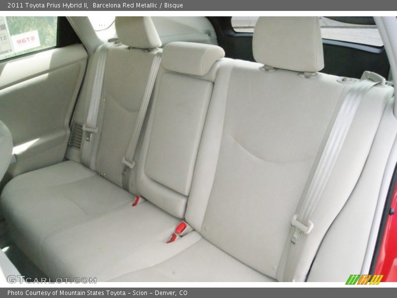Barcelona Red Metallic / Bisque 2011 Toyota Prius Hybrid II