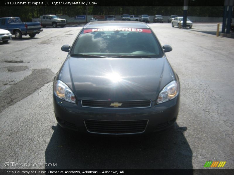 Cyber Gray Metallic / Gray 2010 Chevrolet Impala LT