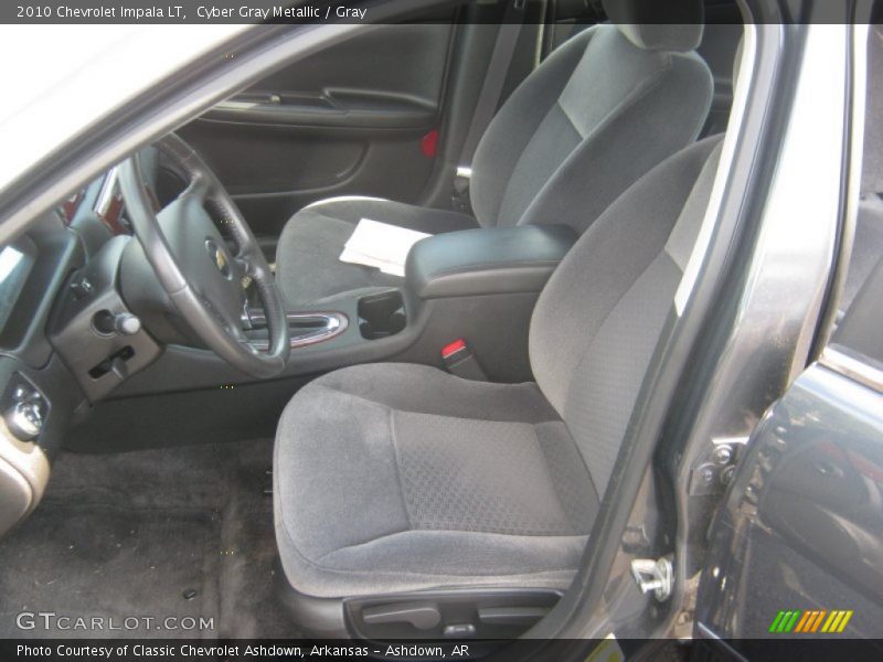 Cyber Gray Metallic / Gray 2010 Chevrolet Impala LT