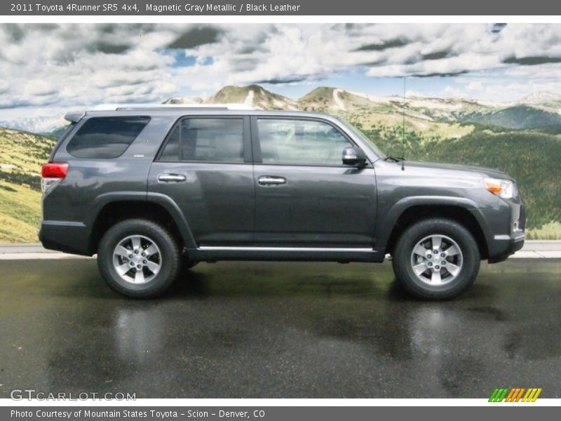 Magnetic Gray Metallic / Black Leather 2011 Toyota 4Runner SR5 4x4
