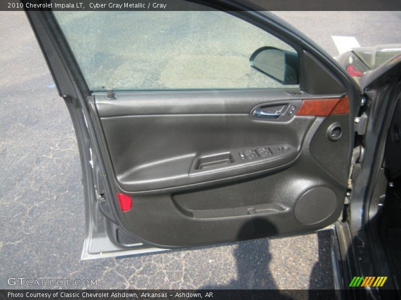 Cyber Gray Metallic / Gray 2010 Chevrolet Impala LT