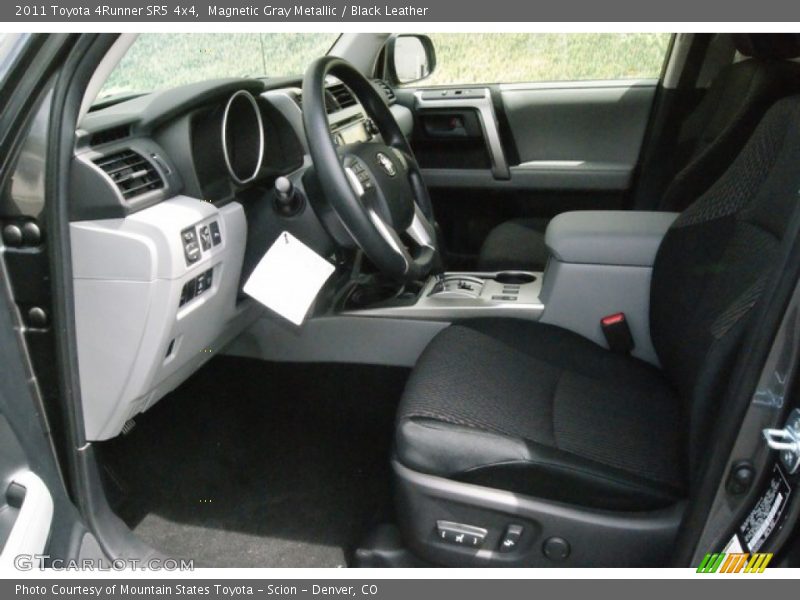 Magnetic Gray Metallic / Black Leather 2011 Toyota 4Runner SR5 4x4