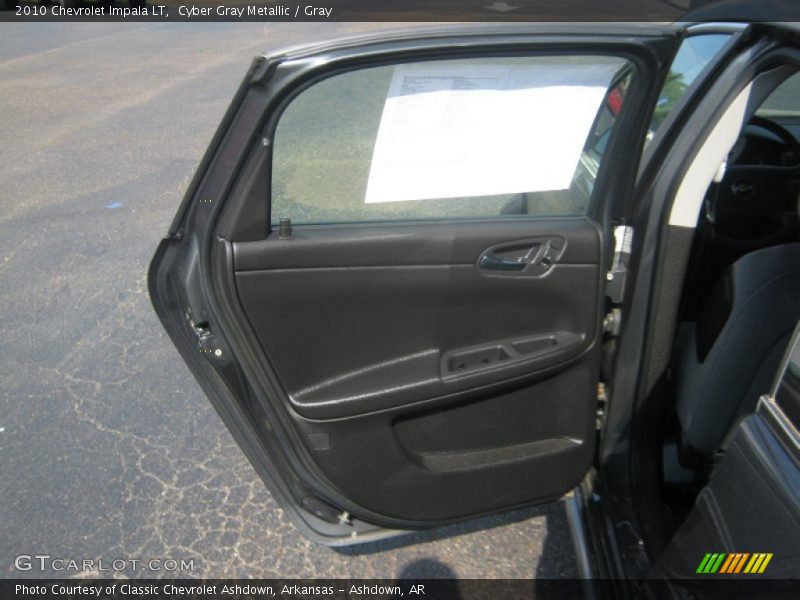 Cyber Gray Metallic / Gray 2010 Chevrolet Impala LT