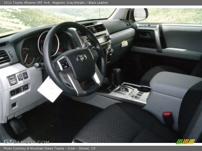 Magnetic Gray Metallic / Black Leather 2011 Toyota 4Runner SR5 4x4
