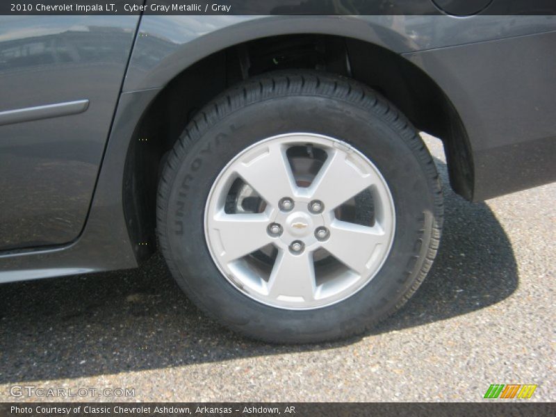 Cyber Gray Metallic / Gray 2010 Chevrolet Impala LT
