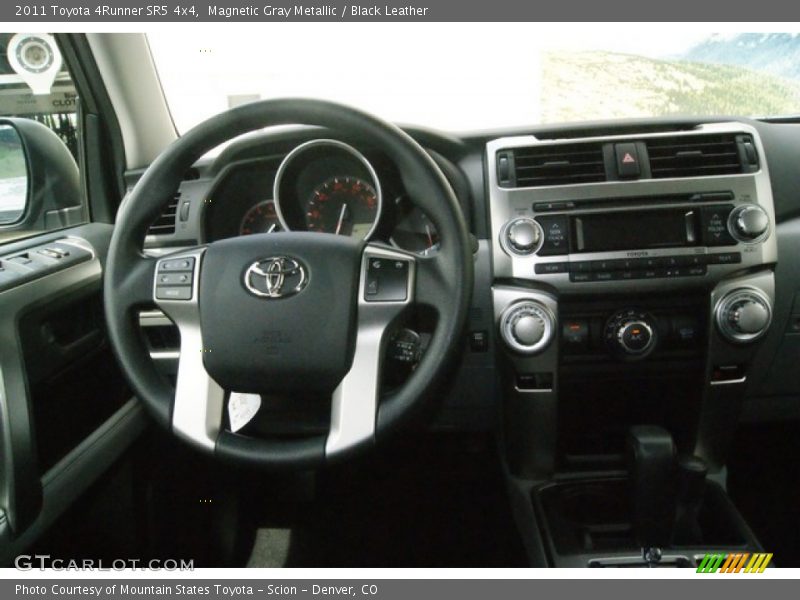 Magnetic Gray Metallic / Black Leather 2011 Toyota 4Runner SR5 4x4