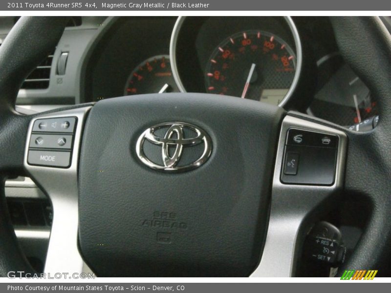 Magnetic Gray Metallic / Black Leather 2011 Toyota 4Runner SR5 4x4