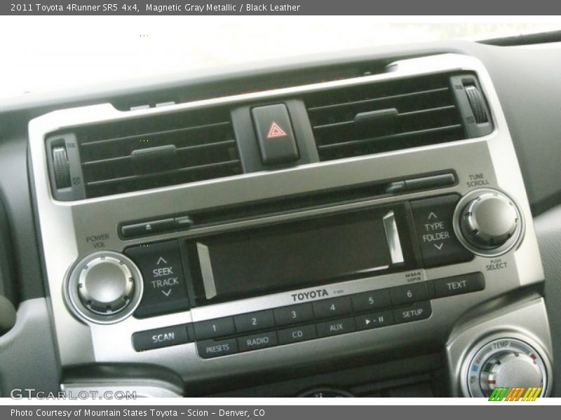 Magnetic Gray Metallic / Black Leather 2011 Toyota 4Runner SR5 4x4