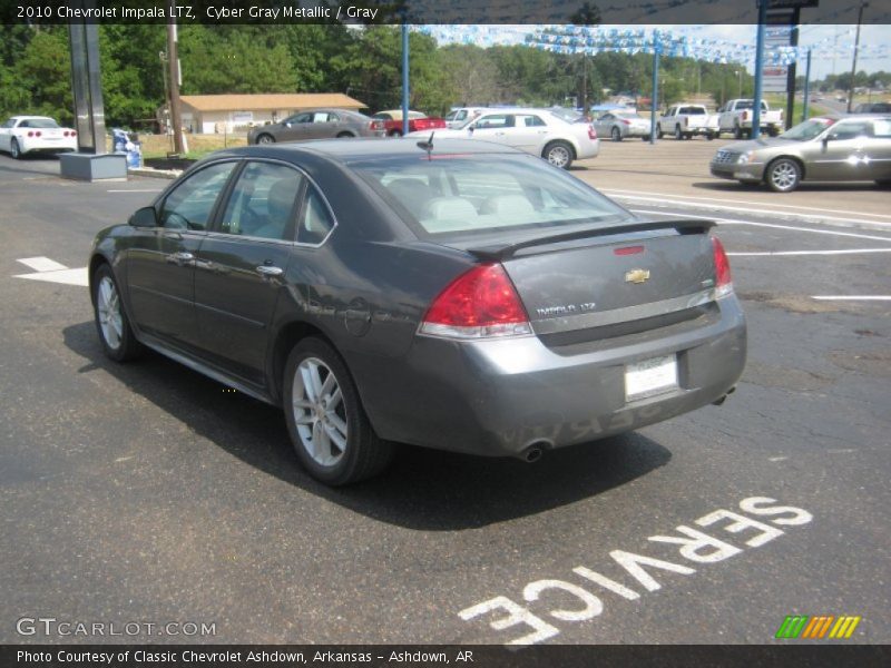 Cyber Gray Metallic / Gray 2010 Chevrolet Impala LTZ