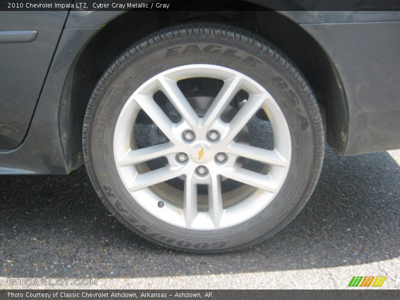Cyber Gray Metallic / Gray 2010 Chevrolet Impala LTZ