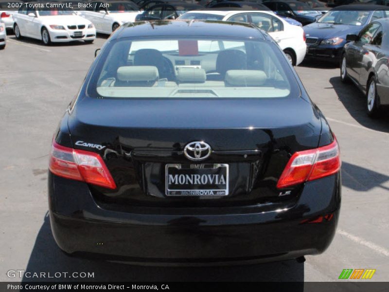 Black / Ash 2007 Toyota Camry LE