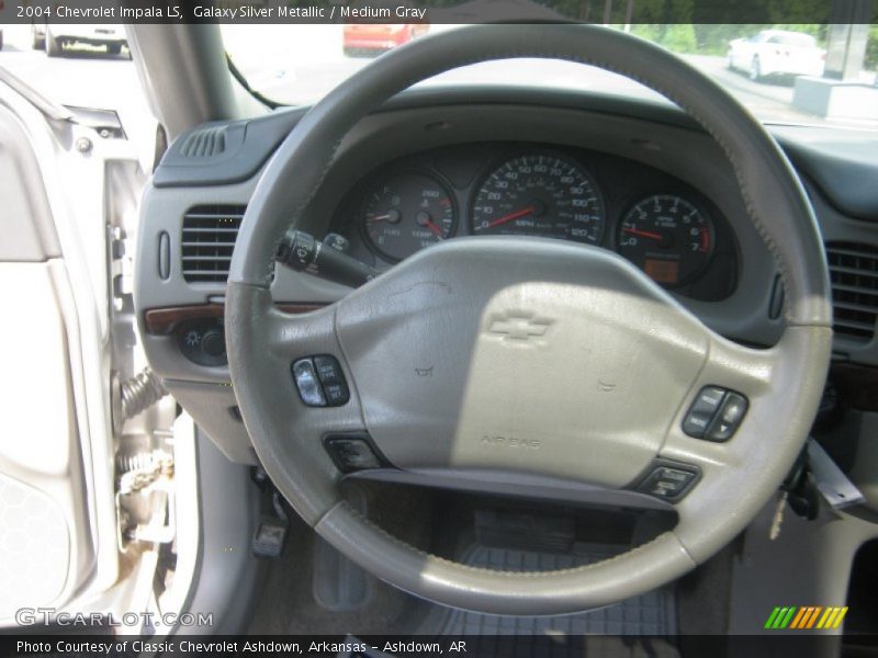 Galaxy Silver Metallic / Medium Gray 2004 Chevrolet Impala LS