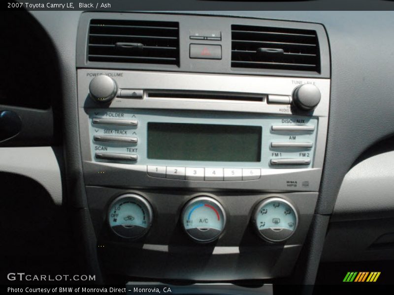 Black / Ash 2007 Toyota Camry LE