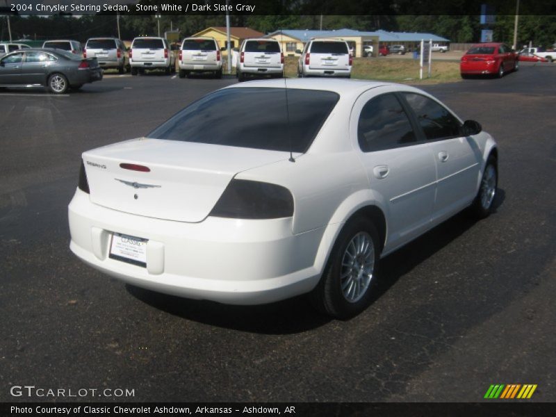 Stone White / Dark Slate Gray 2004 Chrysler Sebring Sedan