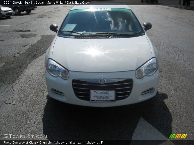 Stone White / Dark Slate Gray 2004 Chrysler Sebring Sedan