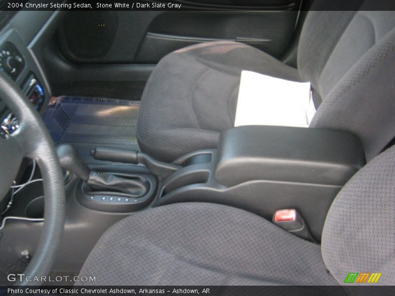 Stone White / Dark Slate Gray 2004 Chrysler Sebring Sedan