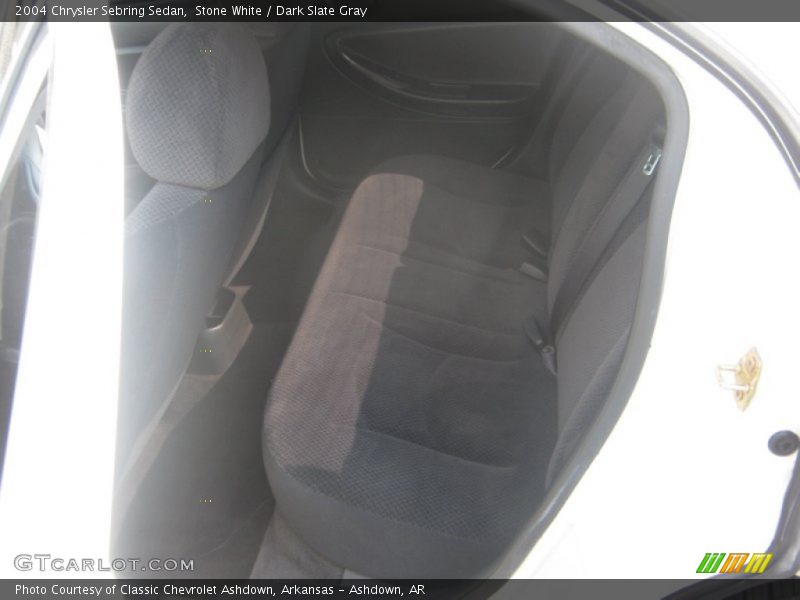 Stone White / Dark Slate Gray 2004 Chrysler Sebring Sedan
