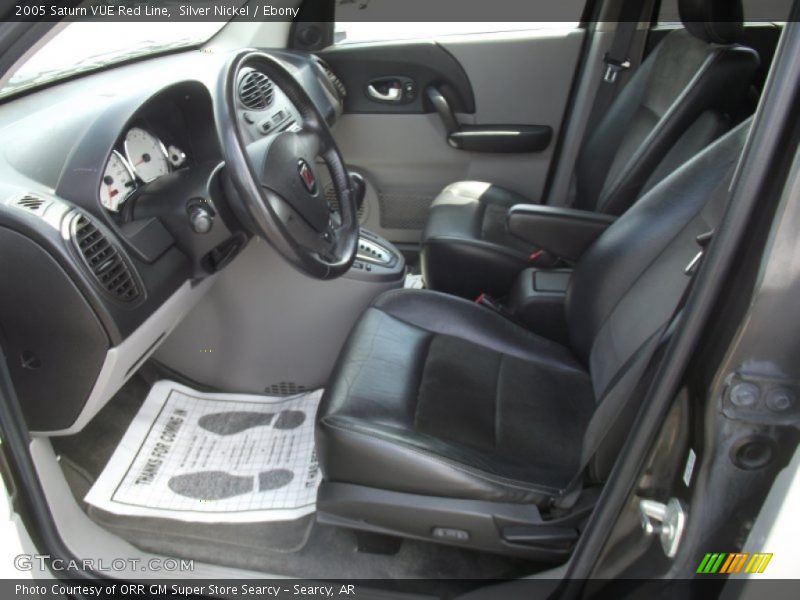  2005 VUE Red Line Ebony Interior