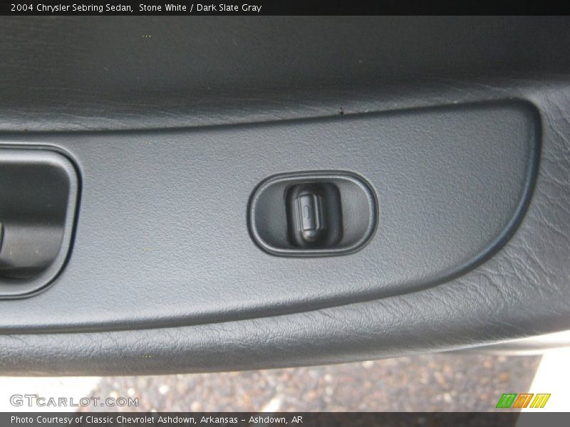 Stone White / Dark Slate Gray 2004 Chrysler Sebring Sedan