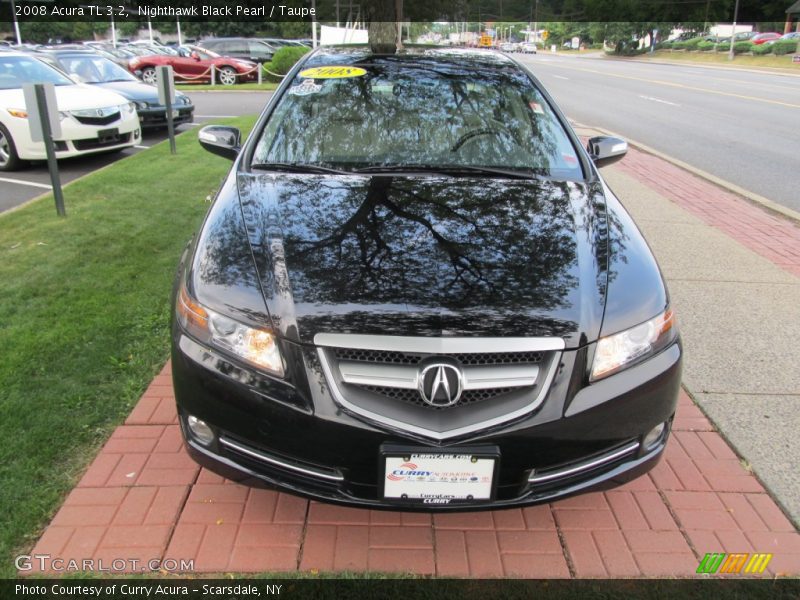 Nighthawk Black Pearl / Taupe 2008 Acura TL 3.2