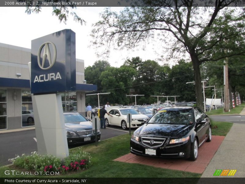 Nighthawk Black Pearl / Taupe 2008 Acura TL 3.2