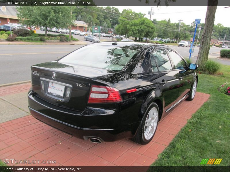 Nighthawk Black Pearl / Taupe 2008 Acura TL 3.2