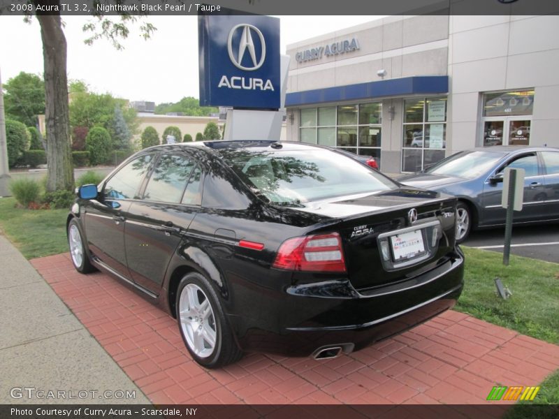 Nighthawk Black Pearl / Taupe 2008 Acura TL 3.2