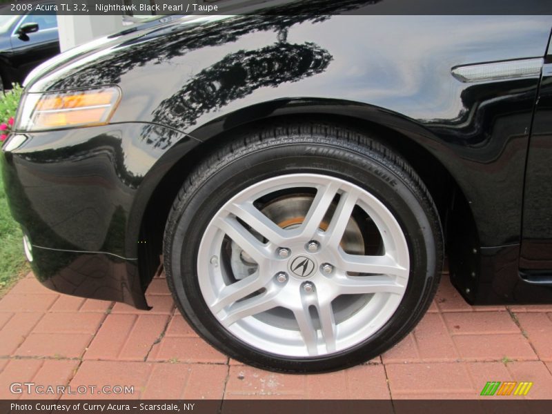 Nighthawk Black Pearl / Taupe 2008 Acura TL 3.2