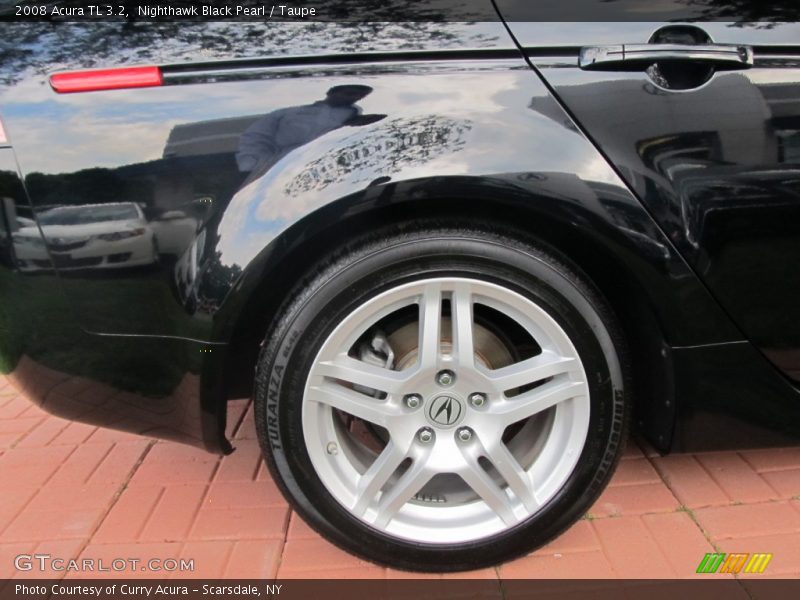 Nighthawk Black Pearl / Taupe 2008 Acura TL 3.2