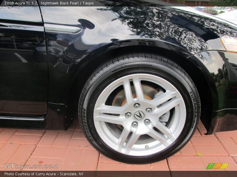 Nighthawk Black Pearl / Taupe 2008 Acura TL 3.2