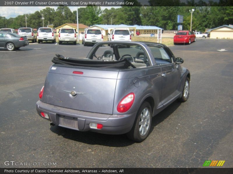 Opal Gray Metallic / Pastel Slate Gray 2007 Chrysler PT Cruiser Convertible
