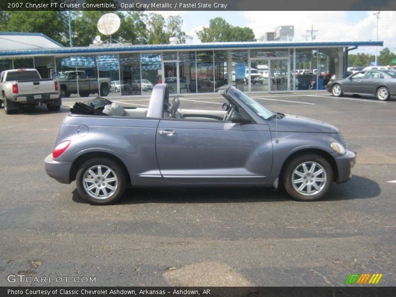 Opal Gray Metallic / Pastel Slate Gray 2007 Chrysler PT Cruiser Convertible