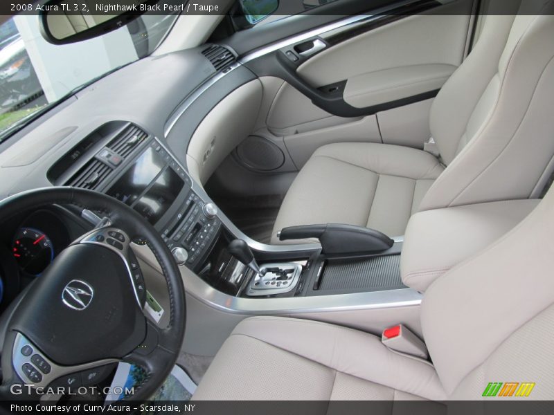 Nighthawk Black Pearl / Taupe 2008 Acura TL 3.2