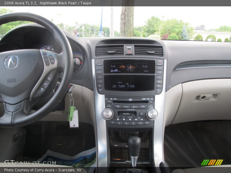 Nighthawk Black Pearl / Taupe 2008 Acura TL 3.2
