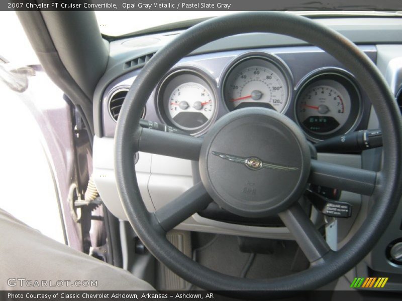 Opal Gray Metallic / Pastel Slate Gray 2007 Chrysler PT Cruiser Convertible