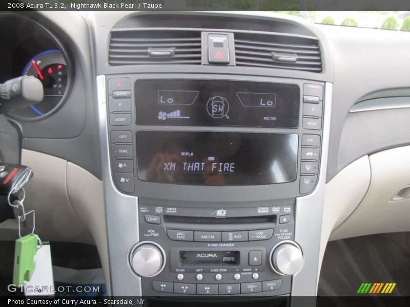 Nighthawk Black Pearl / Taupe 2008 Acura TL 3.2