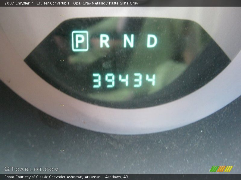 Opal Gray Metallic / Pastel Slate Gray 2007 Chrysler PT Cruiser Convertible