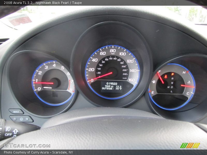 Nighthawk Black Pearl / Taupe 2008 Acura TL 3.2