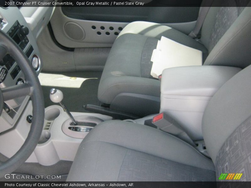 Opal Gray Metallic / Pastel Slate Gray 2007 Chrysler PT Cruiser Convertible