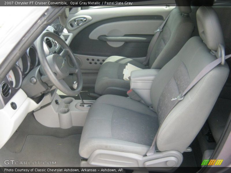Opal Gray Metallic / Pastel Slate Gray 2007 Chrysler PT Cruiser Convertible