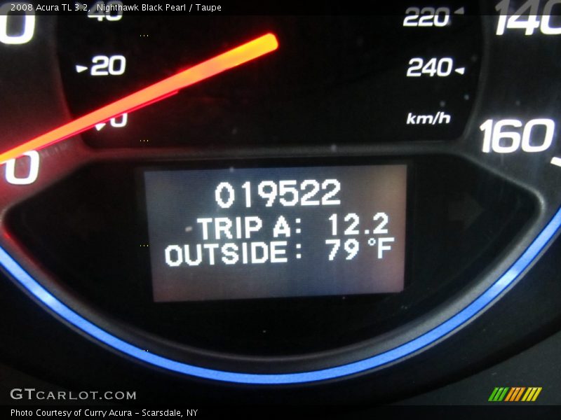 Nighthawk Black Pearl / Taupe 2008 Acura TL 3.2